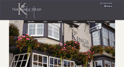 Desktop Screenshot of kingsheadlymington.com