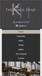 Mobile Screenshot of kingsheadlymington.com